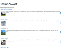 Tablet Screenshot of famousvallysofpakistan.blogspot.com