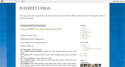 Desktop Screenshot of interpetufrgs.blogspot.com