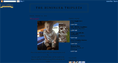 Desktop Screenshot of hiningertriplets.blogspot.com