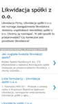 Mobile Screenshot of likwidacja-firmy.blogspot.com