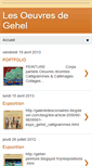 Mobile Screenshot of gehel-peinture.blogspot.com