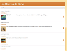 Tablet Screenshot of gehel-peinture.blogspot.com