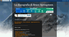 Desktop Screenshot of brucespringsteendiscografia.blogspot.com