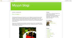 Desktop Screenshot of myyynblogi.blogspot.com