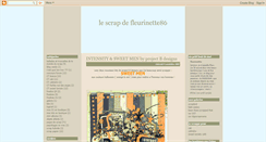 Desktop Screenshot of fleurinette86.blogspot.com