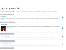 Tablet Screenshot of jessismusic.blogspot.com