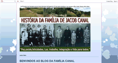 Desktop Screenshot of familiacanal.blogspot.com