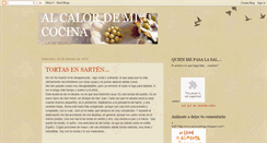 Desktop Screenshot of cocinaconcelia.blogspot.com