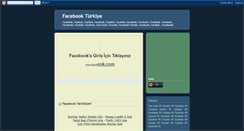 Desktop Screenshot of facebook--tr.blogspot.com