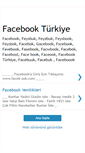Mobile Screenshot of facebook--tr.blogspot.com
