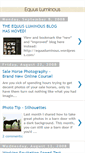Mobile Screenshot of equusluminous.blogspot.com
