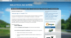 Desktop Screenshot of bibliotecaseros.blogspot.com