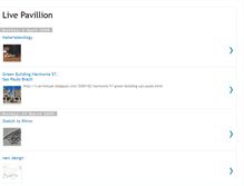 Tablet Screenshot of livepavillion.blogspot.com