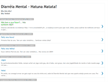 Tablet Screenshot of diarreiamental.blogspot.com