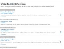 Tablet Screenshot of christfamilyreflections.blogspot.com
