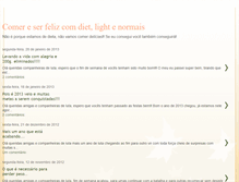 Tablet Screenshot of comereserfeliz.blogspot.com