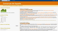 Desktop Screenshot of comarcasdeespana.blogspot.com