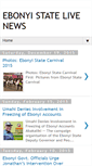 Mobile Screenshot of ebonyistatelivenews.blogspot.com