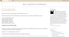 Desktop Screenshot of meupequenoestomago.blogspot.com