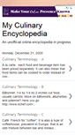 Mobile Screenshot of culinaryencyclopedia.blogspot.com