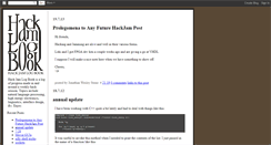 Desktop Screenshot of hackjam.blogspot.com