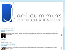 Tablet Screenshot of joelcummins.blogspot.com