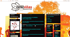 Desktop Screenshot of clubatletismoentrevinas.blogspot.com