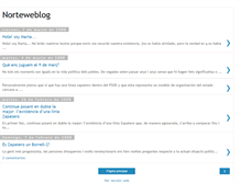 Tablet Screenshot of norteweblog.blogspot.com
