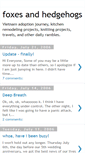Mobile Screenshot of foxes-hedgehogs.blogspot.com