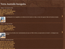 Tablet Screenshot of desconocidatierradelsur.blogspot.com