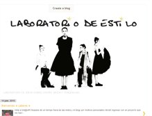 Tablet Screenshot of laboratoriodeestilo.blogspot.com