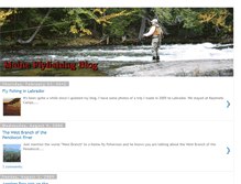 Tablet Screenshot of flyfishingmaine.blogspot.com