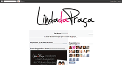 Desktop Screenshot of lindadapraca.blogspot.com