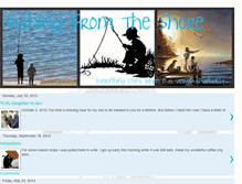 Tablet Screenshot of fishingfromtheshore.blogspot.com