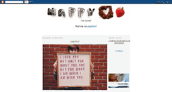 Desktop Screenshot of happylovestrawberry.blogspot.com