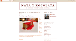 Desktop Screenshot of natayxocolata.blogspot.com