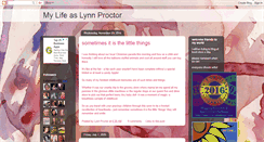 Desktop Screenshot of lynnproctor.blogspot.com