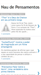 Mobile Screenshot of naudepensamentos.blogspot.com