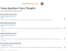 Tablet Screenshot of funny-questions.blogspot.com