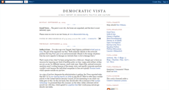 Desktop Screenshot of democraticvista.blogspot.com