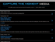 Tablet Screenshot of capturethemomentmedia.blogspot.com