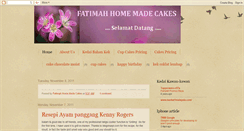 Desktop Screenshot of fatimahhomemadecakes.blogspot.com