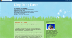 Desktop Screenshot of dingdangdawn.blogspot.com