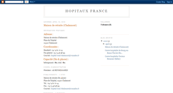 Desktop Screenshot of hopitauxfrance.blogspot.com