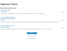 Tablet Screenshot of hopitauxfrance.blogspot.com