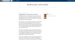 Desktop Screenshot of best-mortgage-advisors.blogspot.com