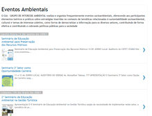 Tablet Screenshot of eventosambientais.blogspot.com