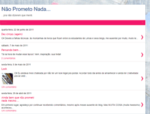 Tablet Screenshot of naoprometo.blogspot.com