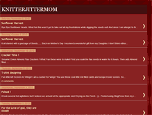 Tablet Screenshot of knitterjitter.blogspot.com