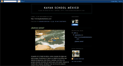 Desktop Screenshot of kayakschoolmexico.blogspot.com